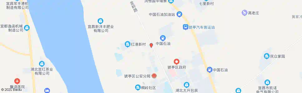 宜昌中心市场_公交站地图_宜昌公交_妙搜公交查询2025