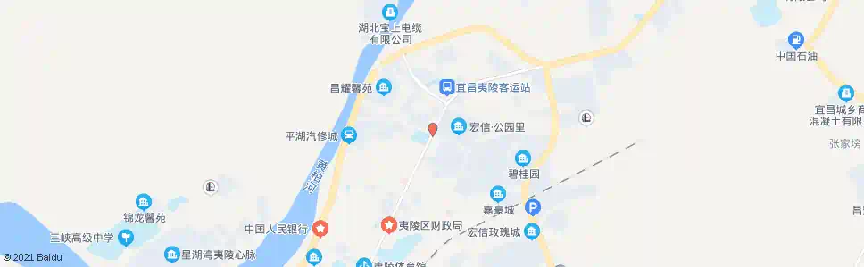 宜昌平云二路_公交站地图_宜昌公交_妙搜公交查询2025