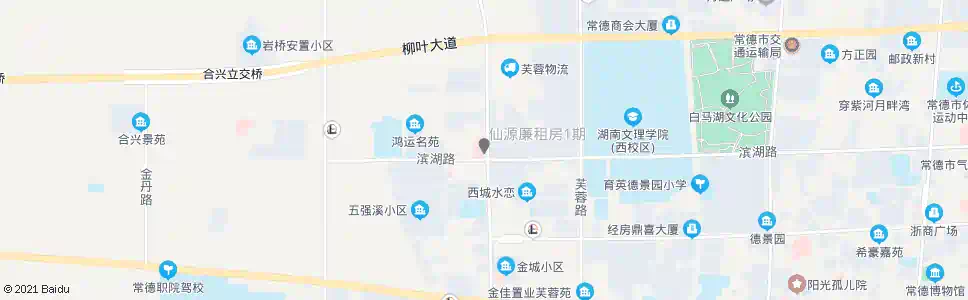 常德康复医院_公交站地图_常德公交_妙搜公交查询2025