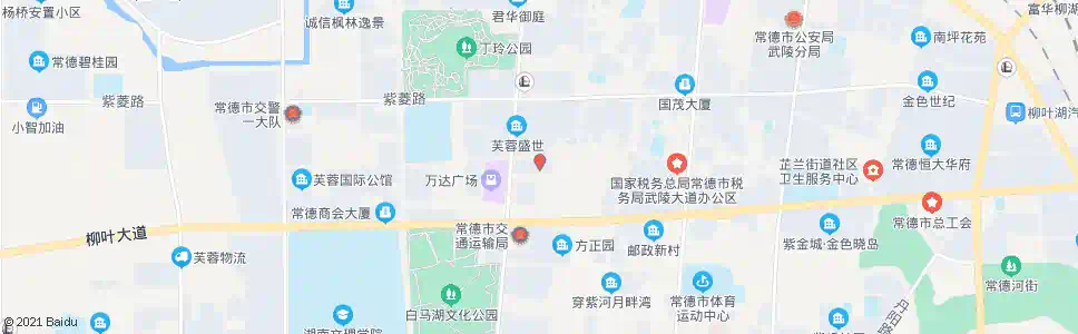 常德武陵检察院_公交站地图_常德公交_妙搜公交查询2025