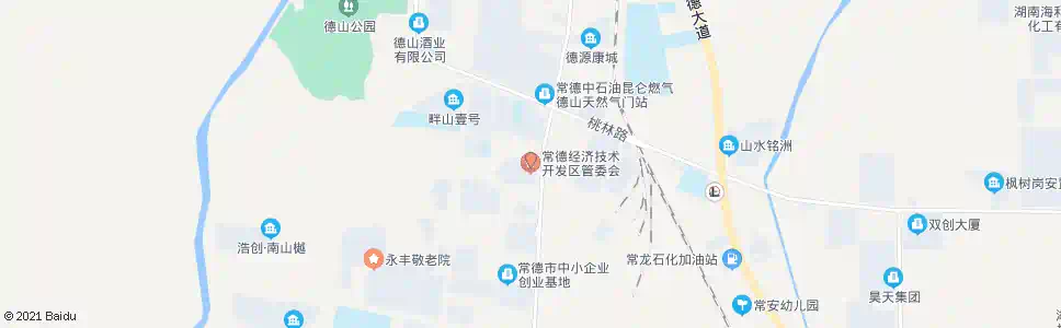 常德德山管委会_公交站地图_常德公交_妙搜公交查询2025