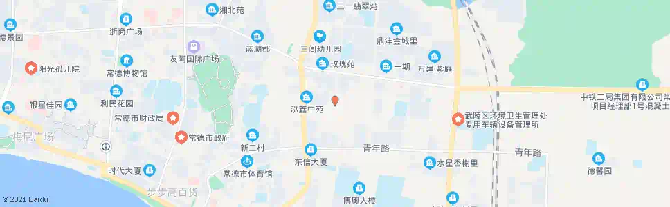 常德新五村_公交站地图_常德公交_妙搜公交查询2025