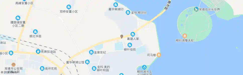 常德渔民安置小区_公交站地图_常德公交_妙搜公交查询2025