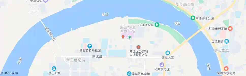 常德鼎城区政府_公交站地图_常德公交_妙搜公交查询2025