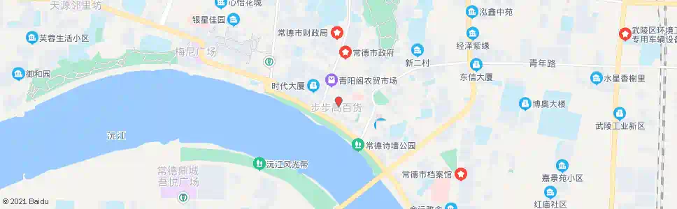 常德下南门_公交站地图_常德公交_妙搜公交查询2025