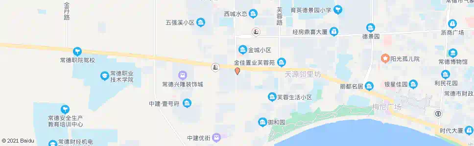 常德银线宾馆_公交站地图_常德公交_妙搜公交查询2025