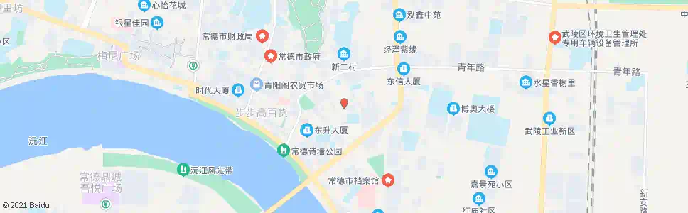 常德再就业广场_公交站地图_常德公交_妙搜公交查询2025