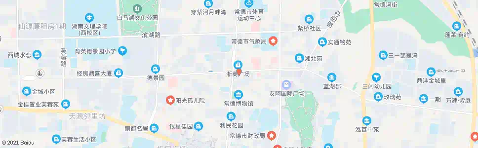 常德宏达宾馆_公交站地图_常德公交_妙搜公交查询2025
