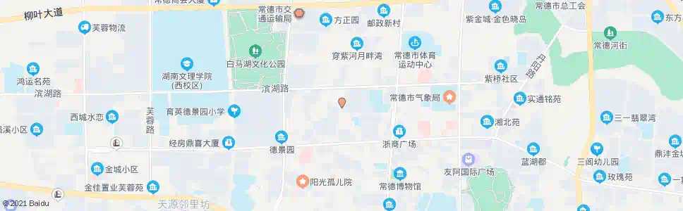 常德西园小区_公交站地图_常德公交_妙搜公交查询2025