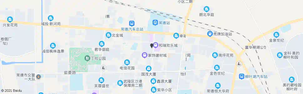 常德亮万家家居广场_公交站地图_常德公交_妙搜公交查询2025
