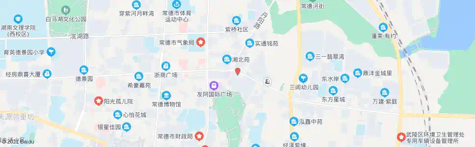常德政府三办公楼_公交站地图_常德公交_妙搜公交查询2025
