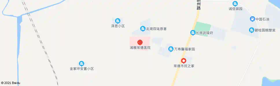 常德常德正健医院_公交站地图_常德公交_妙搜公交查询2025