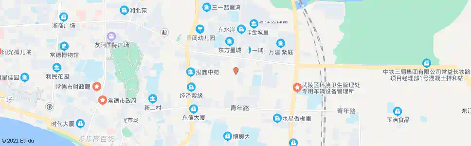常德三闾安置小区_公交站地图_常德公交_妙搜公交查询2025