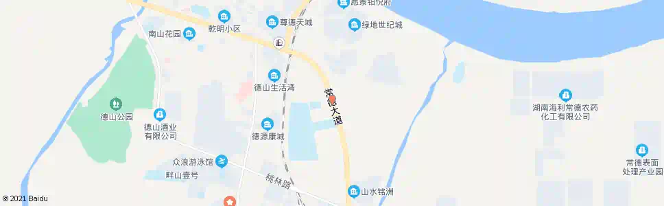 常德桃花山_公交站地图_常德公交_妙搜公交查询2025