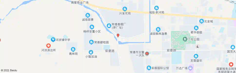 常德长庚路_公交站地图_常德公交_妙搜公交查询2025