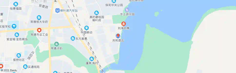 常德共和酒店_公交站地图_常德公交_妙搜公交查询2025