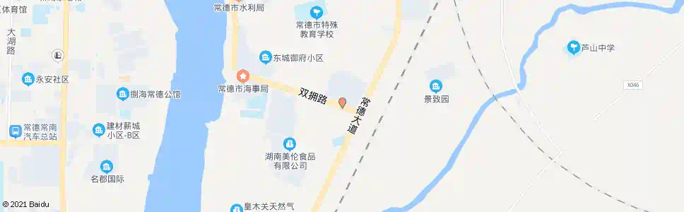 常德双拥路_公交站地图_常德公交_妙搜公交查询2025