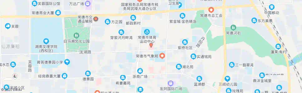 常德一中医院_公交站地图_常德公交_妙搜公交查询2025