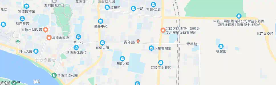 常德武警支队_公交站地图_常德公交_妙搜公交查询2025