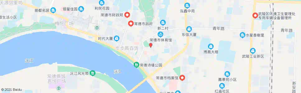 常德工人文化宫_公交站地图_常德公交_妙搜公交查询2025