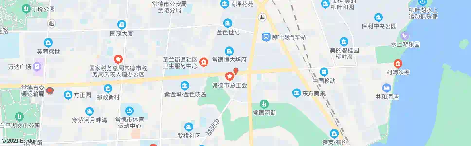 常德市人才中心_公交站地图_常德公交_妙搜公交查询2025