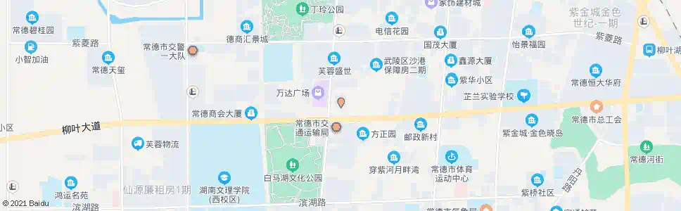 常德武陵区委区政府_公交站地图_常德公交_妙搜公交查询2025