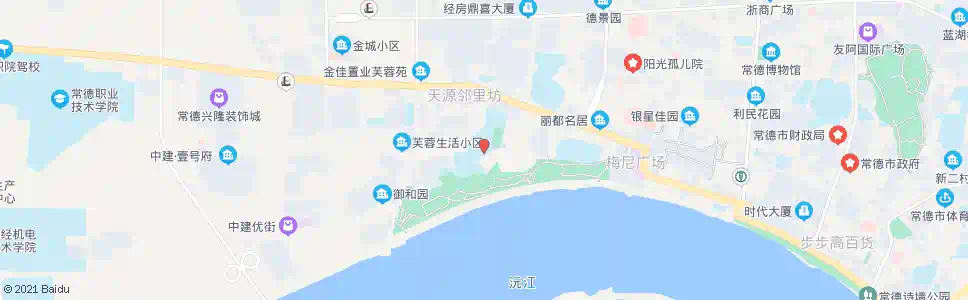 常德白马湖中学_公交站地图_常德公交_妙搜公交查询2025