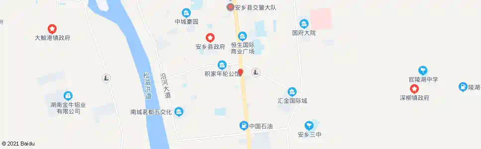 常德政府二院_公交站地图_常德公交_妙搜公交查询2025