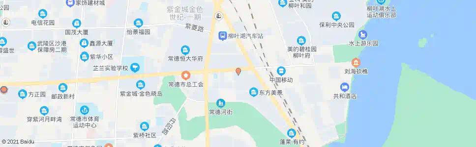 常德常德报社_公交站地图_常德公交_妙搜公交查询2025