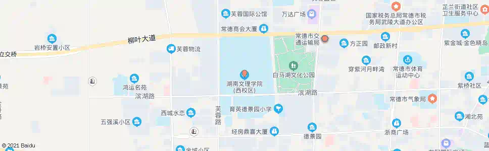 常德文理学院西院_公交站地图_常德公交_妙搜公交查询2025