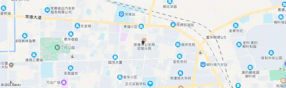 常德华达幸福湾_公交站地图_常德公交_妙搜公交查询2025