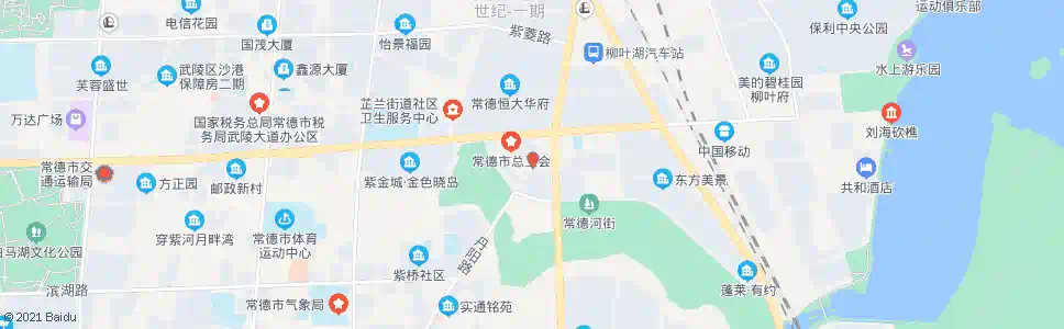 常德七里桥_公交站地图_常德公交_妙搜公交查询2025