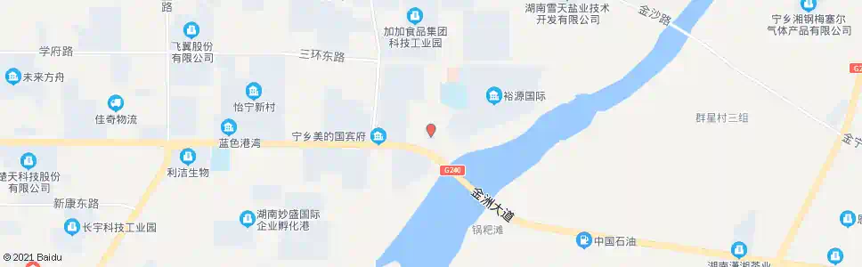 长沙宁乡经开区管委会_公交站地图_长沙公交_妙搜公交查询2025