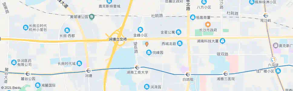 长沙湘麓驾校_公交站地图_长沙公交_妙搜公交查询2025