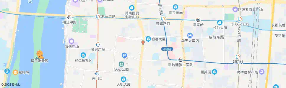 长沙浏城桥_公交站地图_长沙公交_妙搜公交查询2025