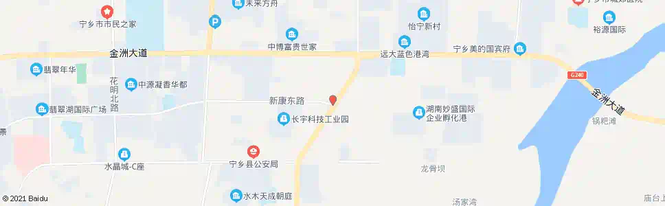 长沙新康东路口(创业大道)_公交站地图_长沙公交_妙搜公交查询2025
