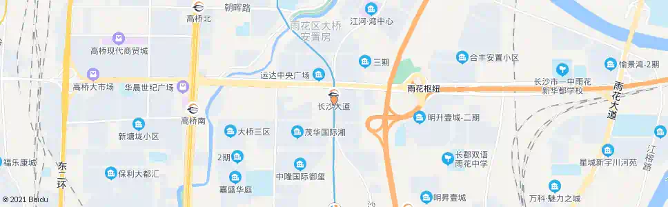 长沙沙湾路长沙大道口_公交站地图_长沙公交_妙搜公交查询2025