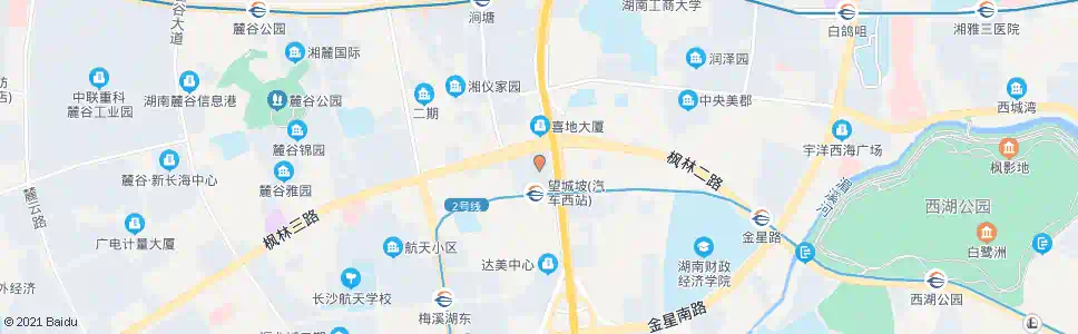 长沙汽车西站_公交站地图_长沙公交_妙搜公交查询2025