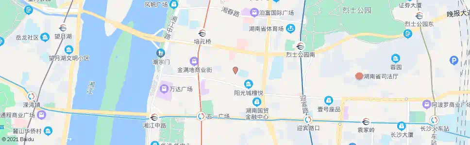 长沙水风井_公交站地图_长沙公交_妙搜公交查询2025