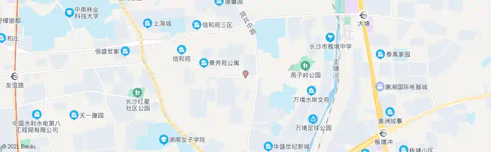 长沙洞井路井圭路口_公交站地图_长沙公交_妙搜公交查询2025