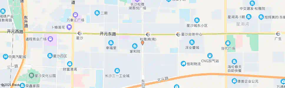 长沙家和院_公交站地图_长沙公交_妙搜公交查询2025