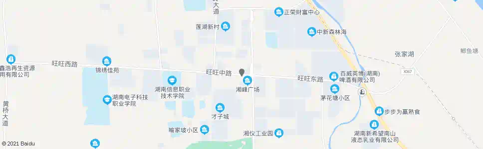 长沙望城公安局_公交站地图_长沙公交_妙搜公交查询2025