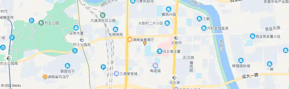 长沙龙柏路口_公交站地图_长沙公交_妙搜公交查询2025