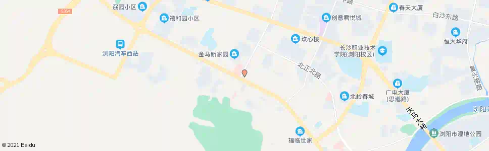 长沙集里医院_公交站地图_长沙公交_妙搜公交查询2025