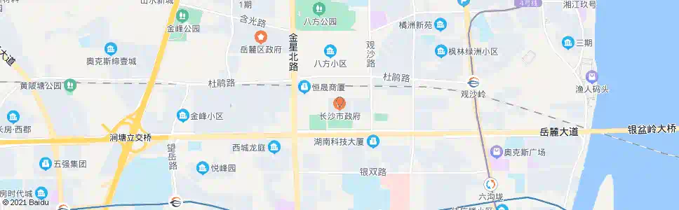 长沙星城镇政府_公交站地图_长沙公交_妙搜公交查询2025