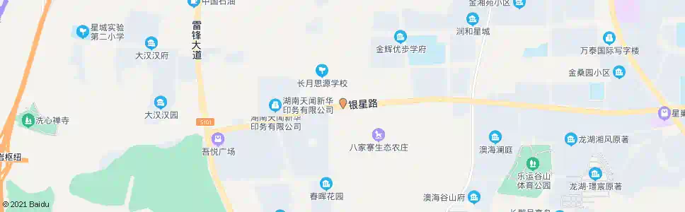 长沙戴公庙_公交站地图_长沙公交_妙搜公交查询2025