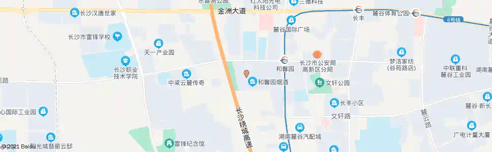 长沙和馨园小区_公交站地图_长沙公交_妙搜公交查询2025