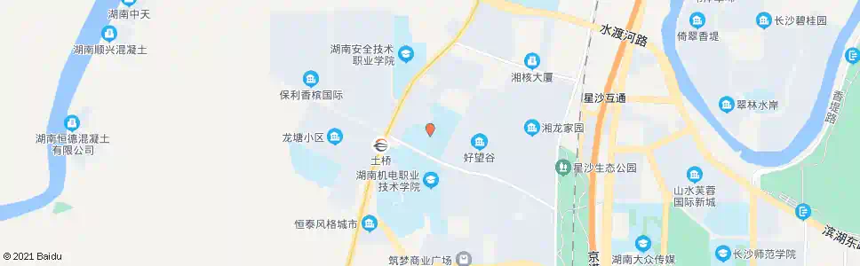 长沙贺龙体校招呼站_公交站地图_长沙公交_妙搜公交查询2025
