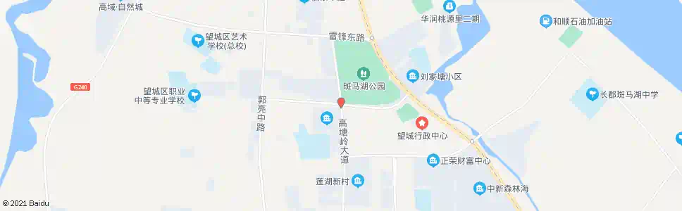 长沙文源路口(高塘岭大道)_公交站地图_长沙公交_妙搜公交查询2025