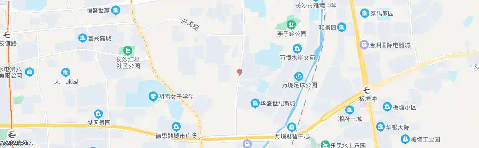 长沙洞井路高架桥_公交站地图_长沙公交_妙搜公交查询2025